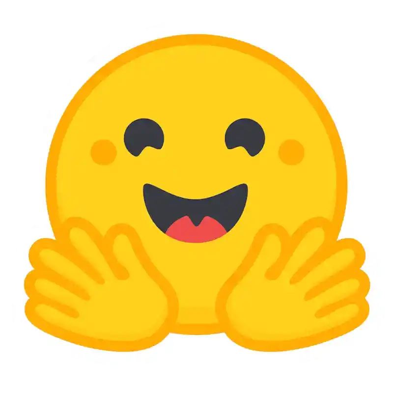 Huggingface technology icon